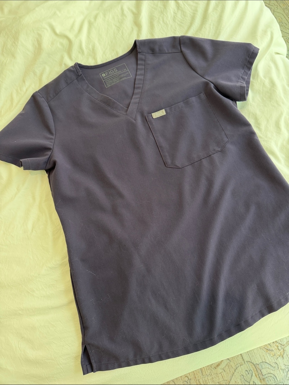 FIGS Purple Shadow Catarina™ - One-Pocket Scrub Top